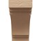Ekena Millwork 9"W x 18"D x 18"H Classic Pescadero Rough Cedar Woodgrain TimberThane Corbel, Primed Tan CORUR09X18X18PECRCPR - alternate 3